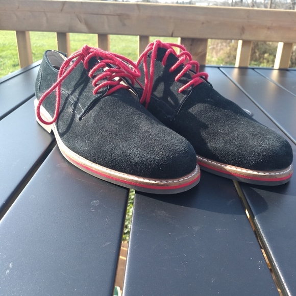 * HOST PICK! * Men's Black SoftMoc Jacob Shoes, Suede Size 43 (9.5-10) R… - Picture 15 of 15